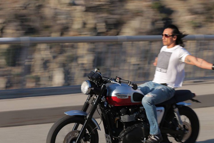john kim the angry therapist riding motorcycle