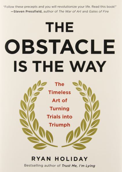 Book jacket for The Obstacle is the Way